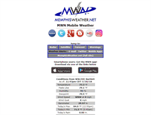 Tablet Screenshot of m.memphisweather.net